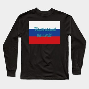 Travel Around the World - Russia Long Sleeve T-Shirt